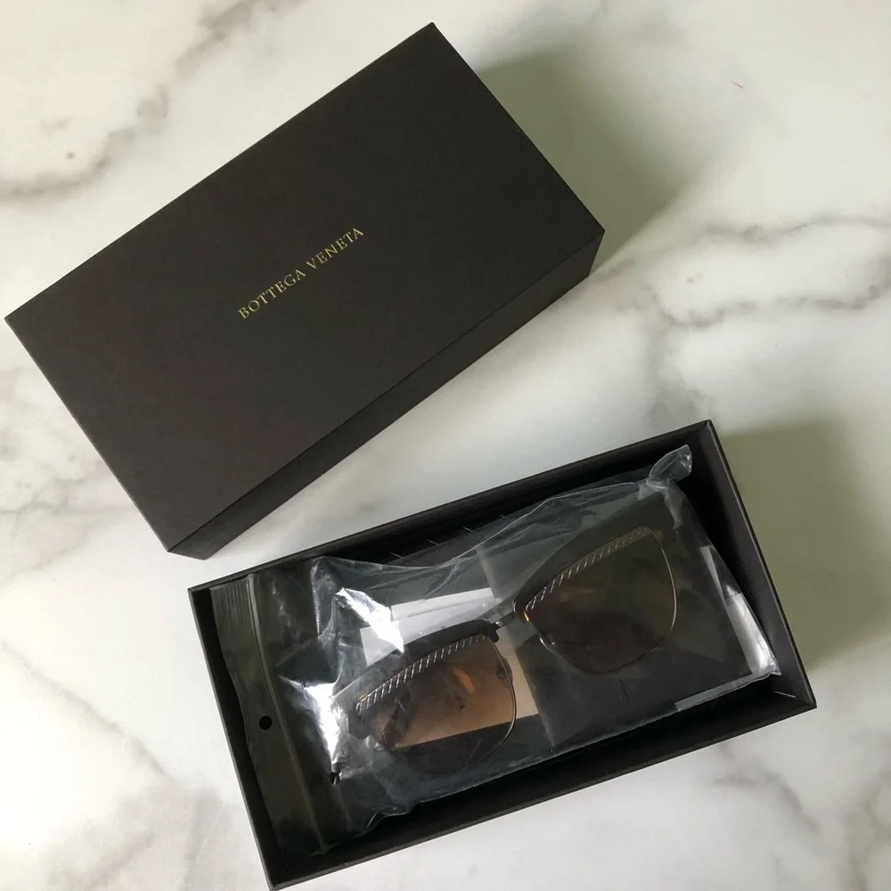 Bottega Veneta 54mm Modified Cat Eye Sunglasses